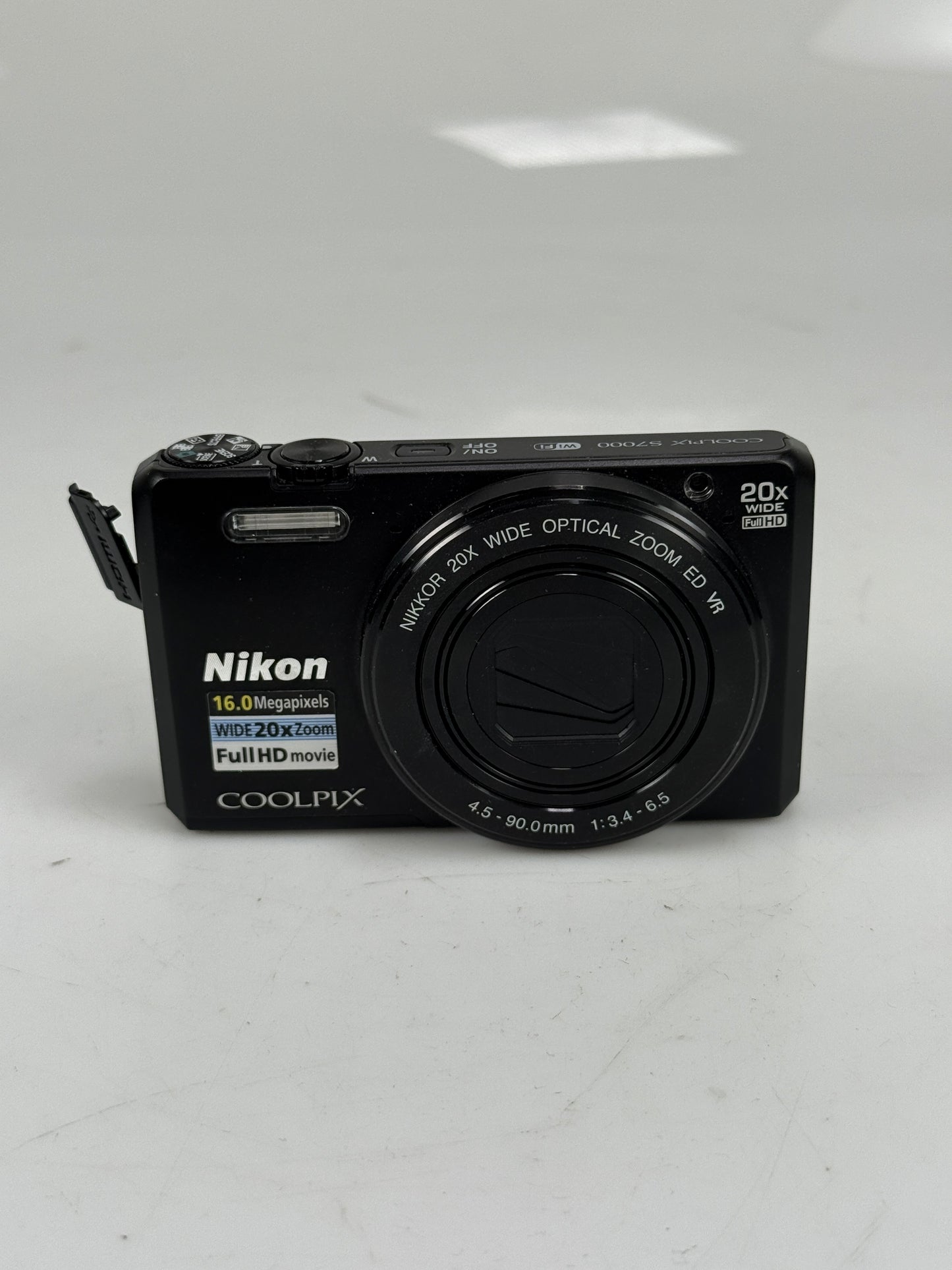 Nikon COOLPIX S6000 16MP Digital Camera - black