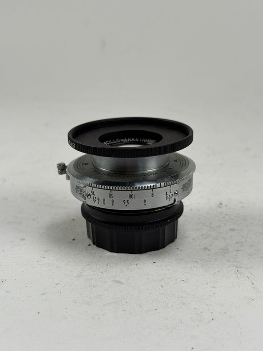 Wollensak Oscillo anastigmat Dumont Cro 75mm f2.8 M42 conversion