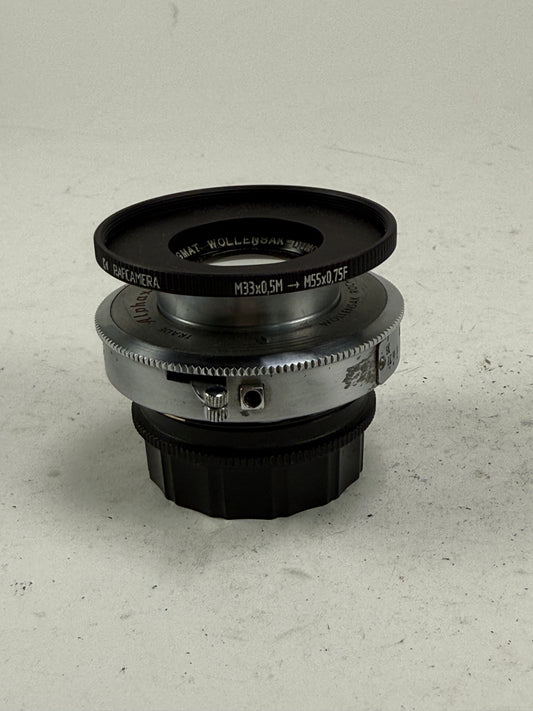 Wollensak Oscillo anastigmat Dumont Cro 75mm f2.8 M42 conversion