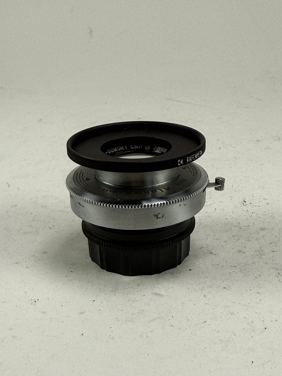 Wollensak Oscillo anastigmat Dumont Cro 75mm f2.8 M42 conversion