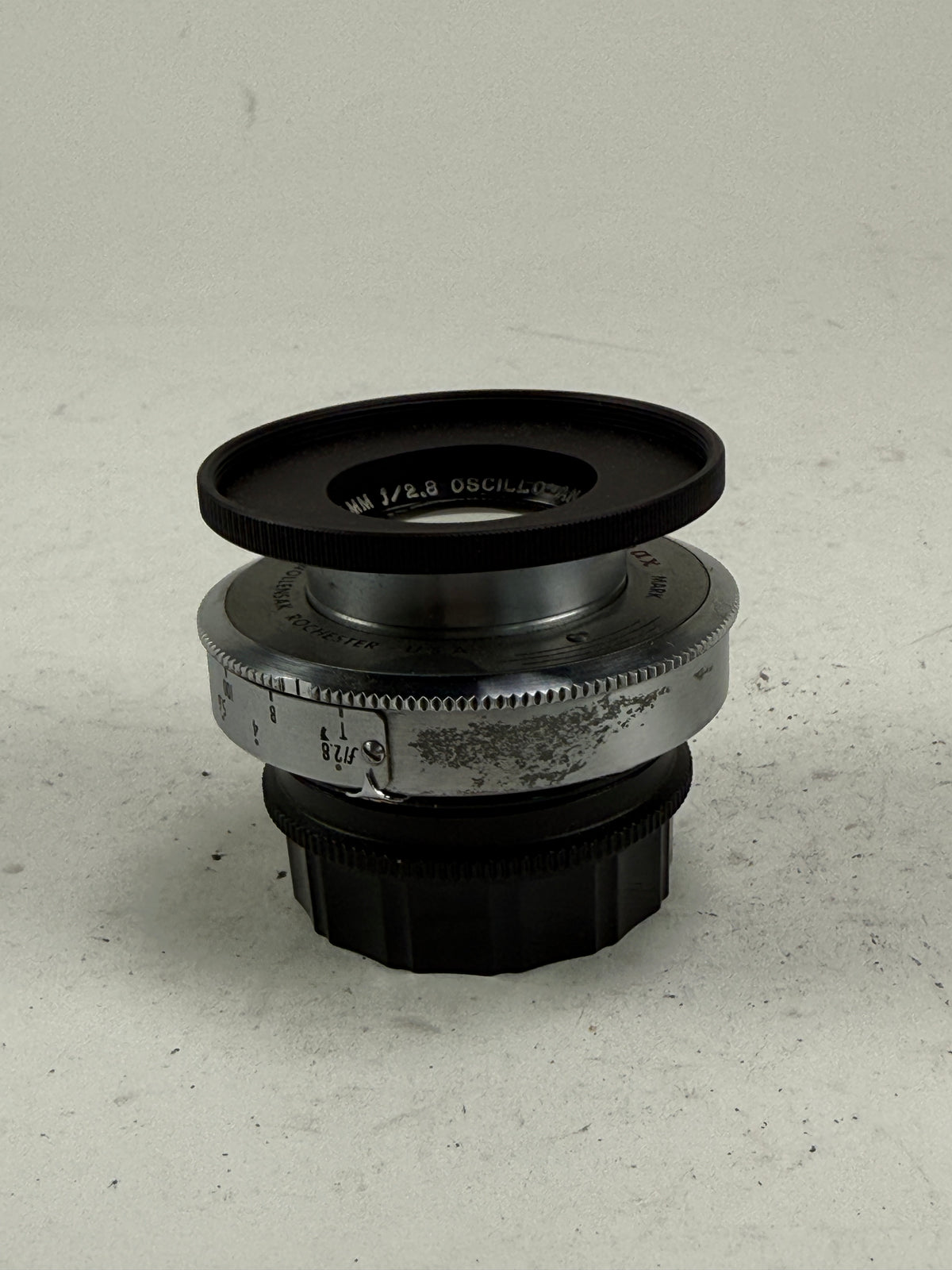 Wollensak Oscillo anastigmat Dumont Cro 75mm f2.8 M42 conversion