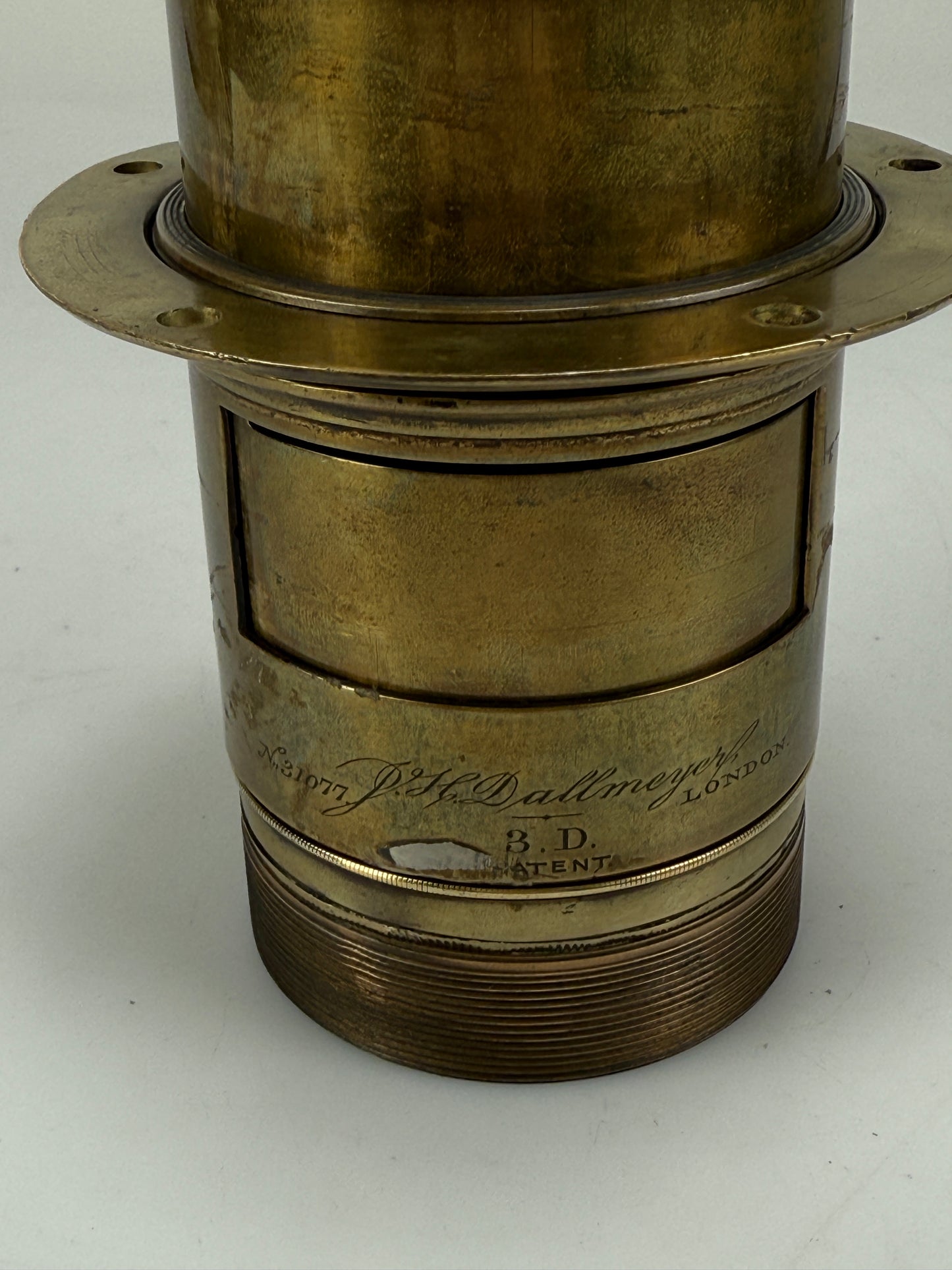 Dallmeyer 3D Portrait Petzval Lens