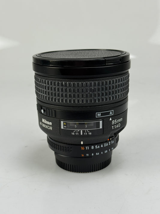 Nikon Nikkor AF 85mm f1.4 D Portrait Prime IF Lens