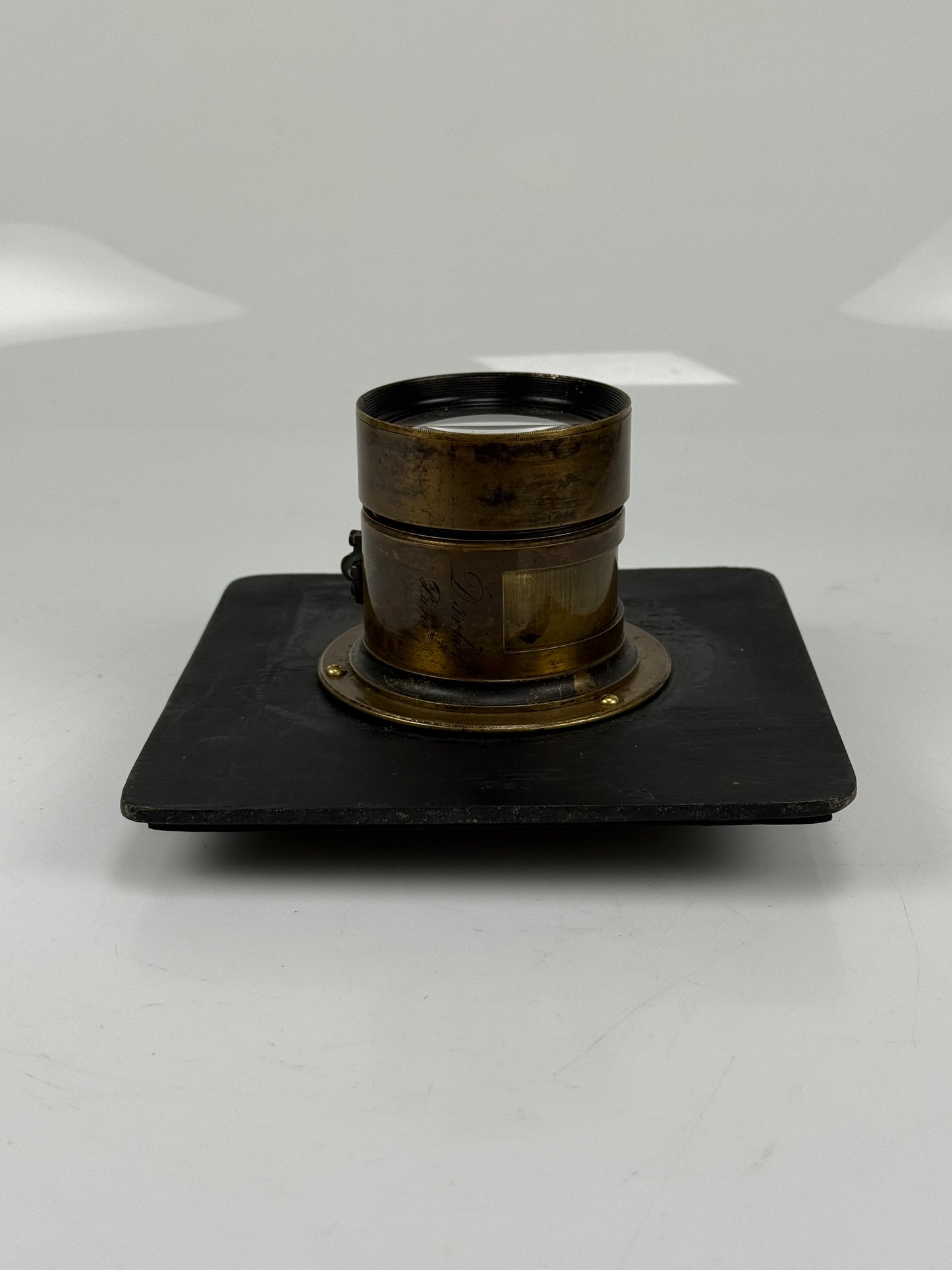 Darlot Paris Rack & Pinion Brass Lens Petzval