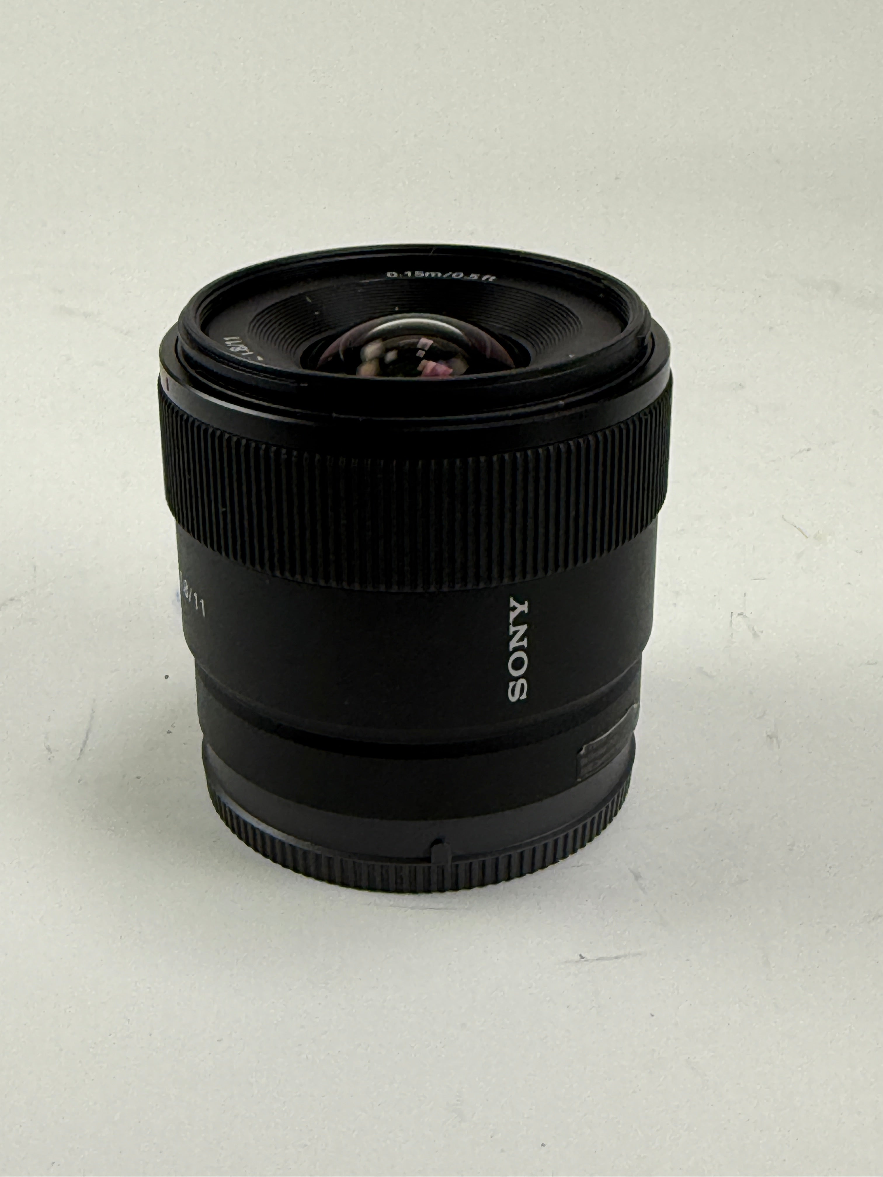 Sony E 11mm 11 f1.8 f/1.8 G APS-C Wide Angle Lens (SEL11F18