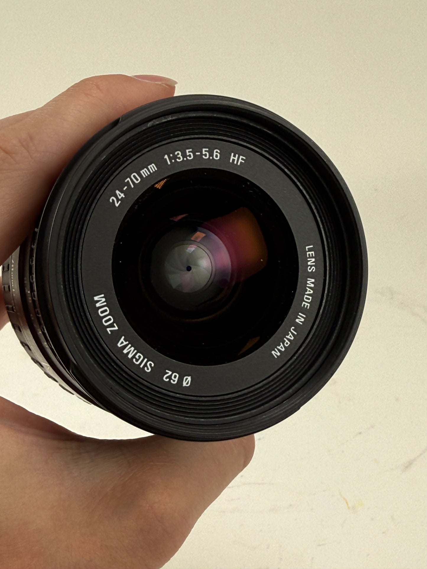 Sigma 24-70mm f/3.5-5.6 D Aspherical HF Lens for Nikon F-Mount