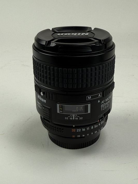 Nikon Nikkor AF 60mm f2.8 D micro macro lens