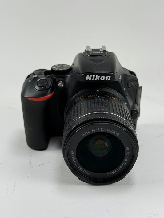 Nikon D5600 DSLR 24.2MP Digital Camera Body lens with 18-55mm kit
