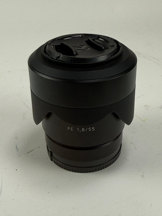Sony 55mm F1.8 Sonnar T FE ZA Full Frame Prime Lens - Black SEL55F18Z