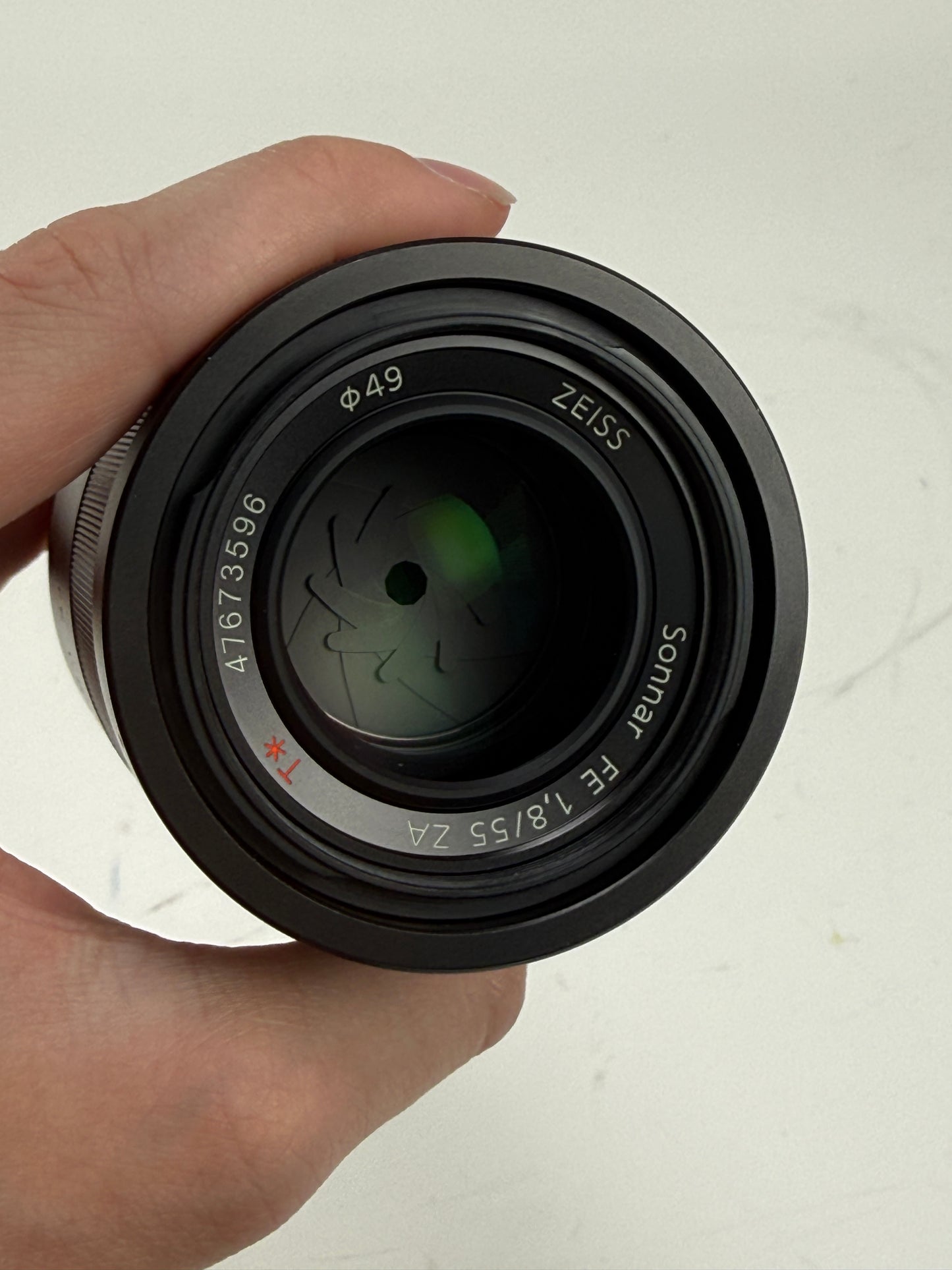 Sony 55mm F1.8 Sonnar T FE ZA Full Frame Prime Lens - Black SEL55F18Z
