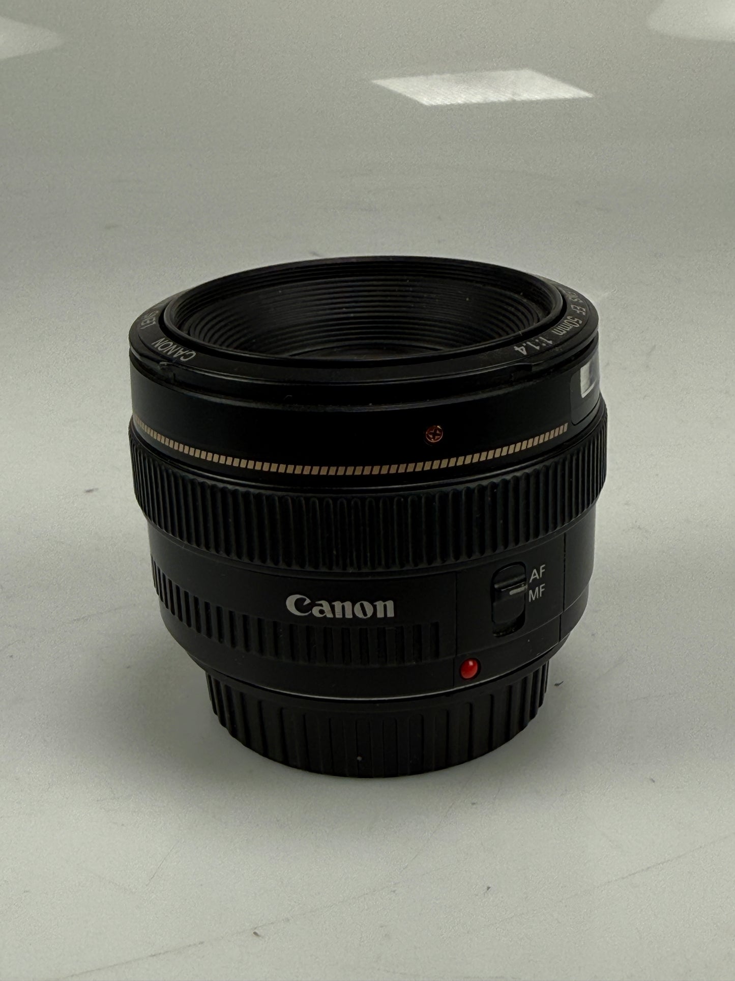 Canon EF 50mm f1.4 Lens USM Cameras EF mount w/ hood