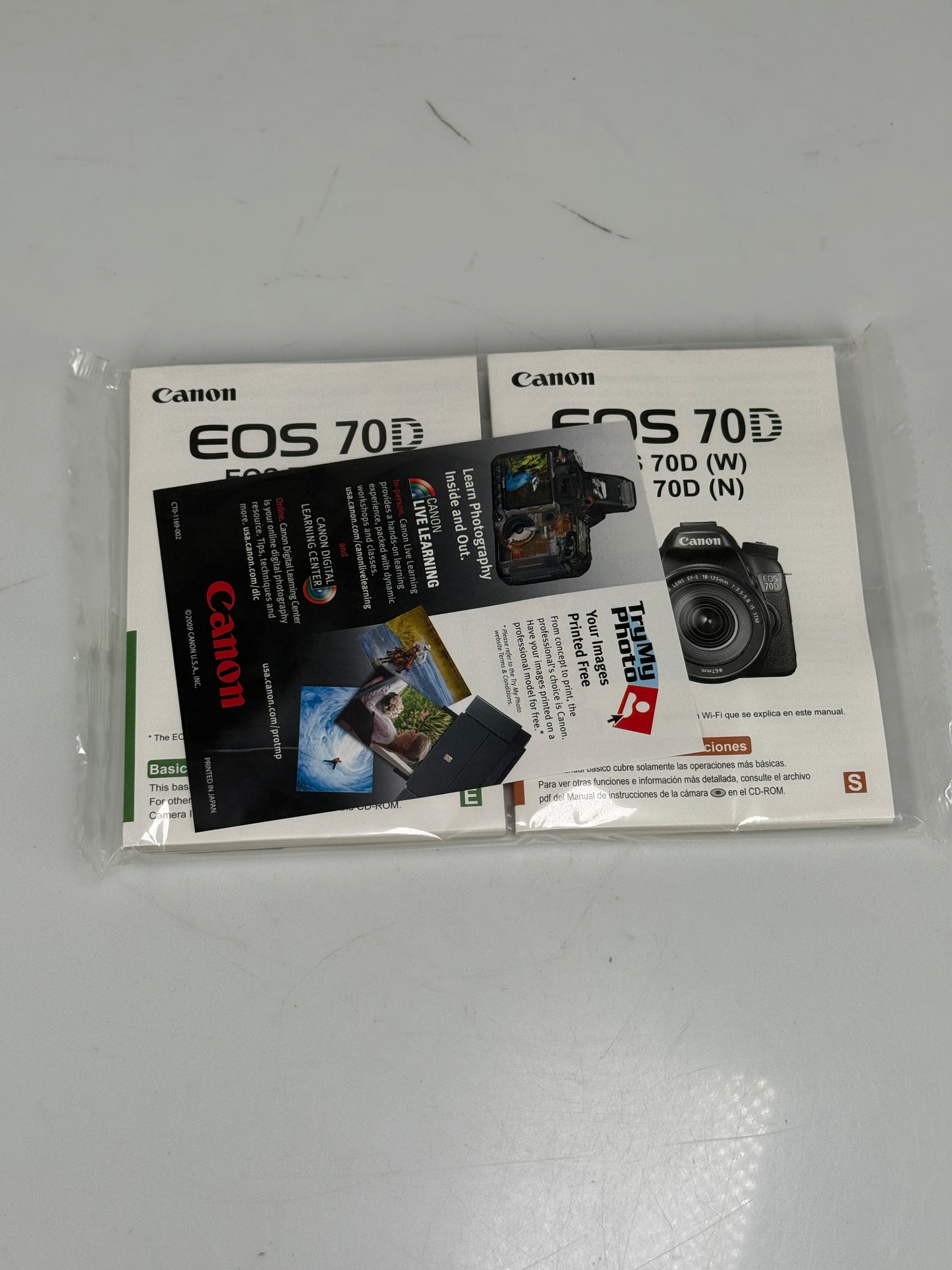 Canon EOS 70D Instruction Owners Manual EOS 70D