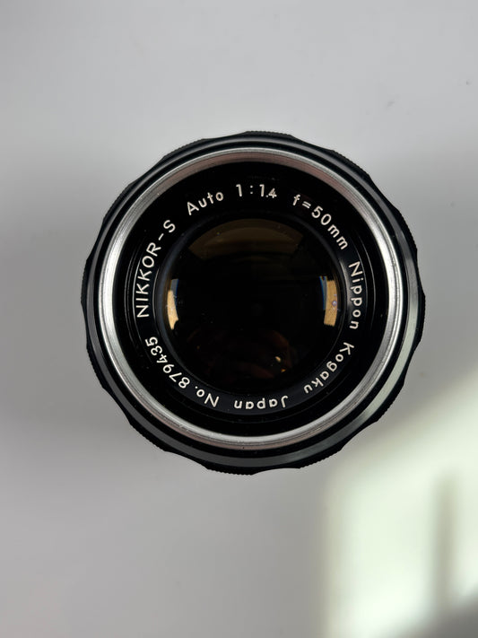 Nikon Nikkor-S Auto 50mm 1.4 Lens non ai