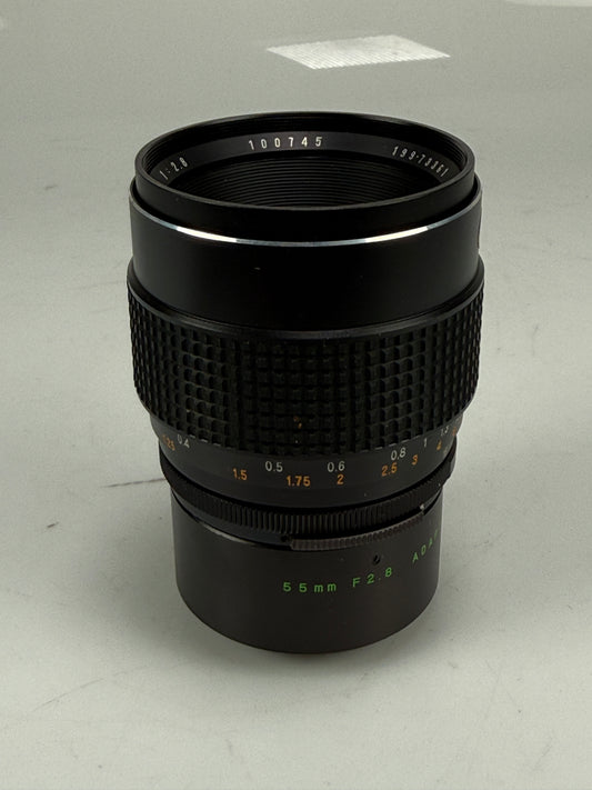 Sears (Soligor/Tokina) 55mm f/2.8 Macro lens m42 Rare w/ extension tube