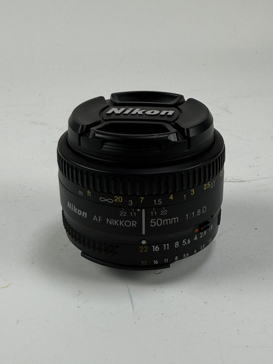 Nikon 50mm f1.8 D AF NIKKOR Lens