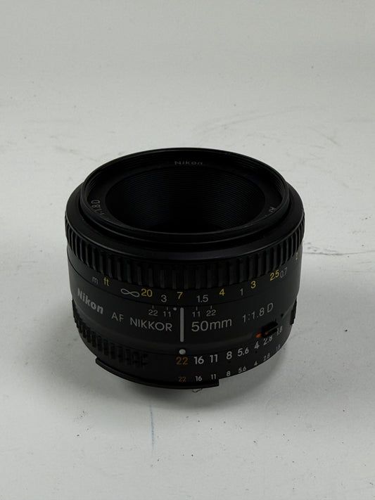 Nikon 50mm f1.8 D AF NIKKOR Lens