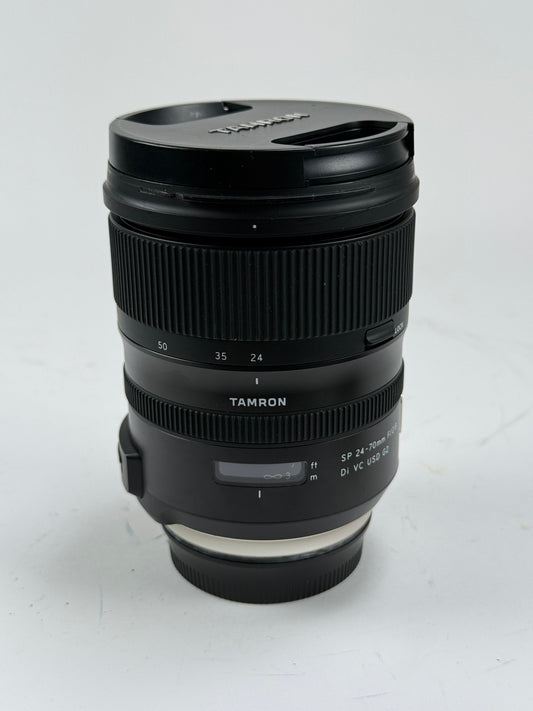 Tamron 24-70mm f2.8 Di VC USD SP A007 lens for Canon