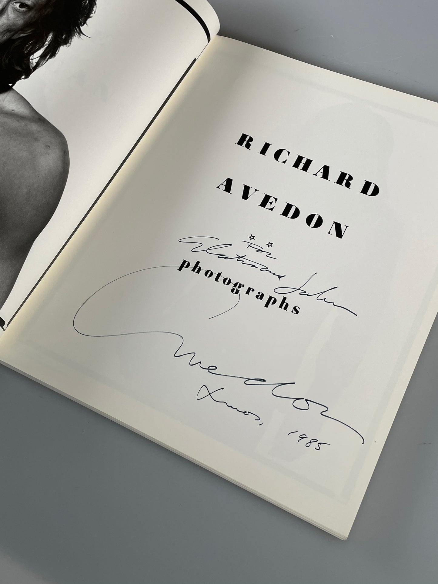 SIGNED Richard Avedon: In The American West 1979-1984 First Paperback Edition