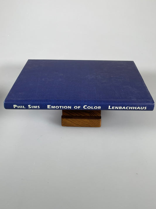 Phil Sims, Emotion Of Color, Hardcover Published by Lenbachhaus, Munchen