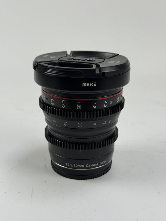 Meike Cinema Prime Lens 12mm T2.2 MFT