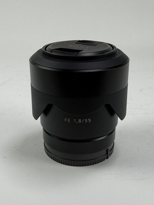Sony 55mm F1.8 Sonnar T FE ZA Full Frame Prime Lens - Black SEL55F18Z