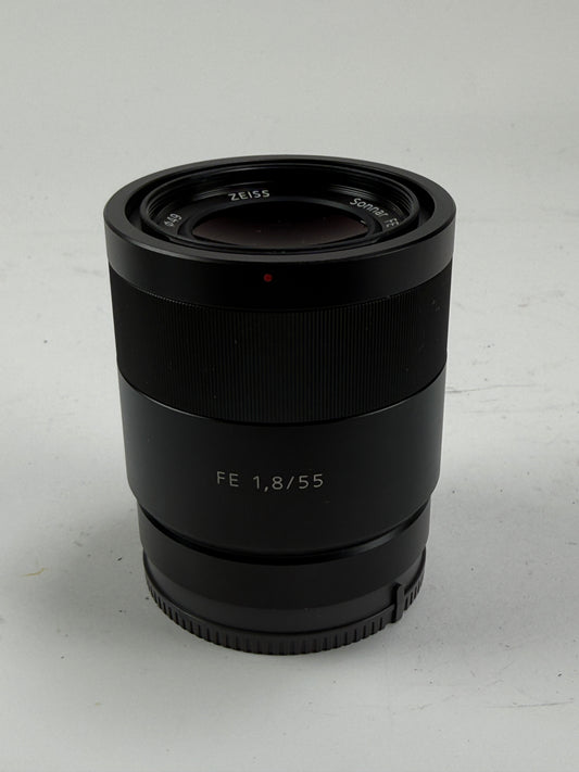 Sony 55mm F1.8 Sonnar T FE ZA Full Frame Prime Lens - Black SEL55F18Z