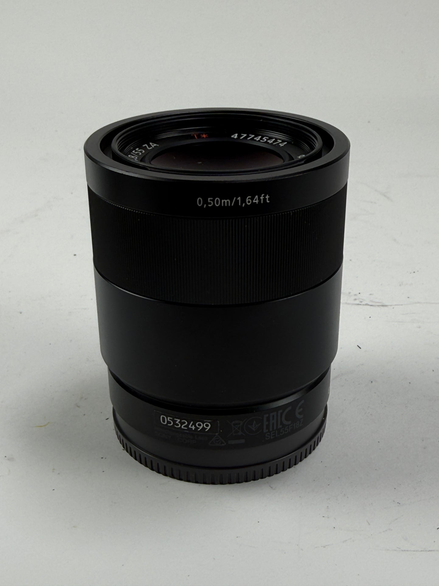 Sony 55mm F1.8 Sonnar T FE ZA Full Frame Prime Lens - Black SEL55F18Z