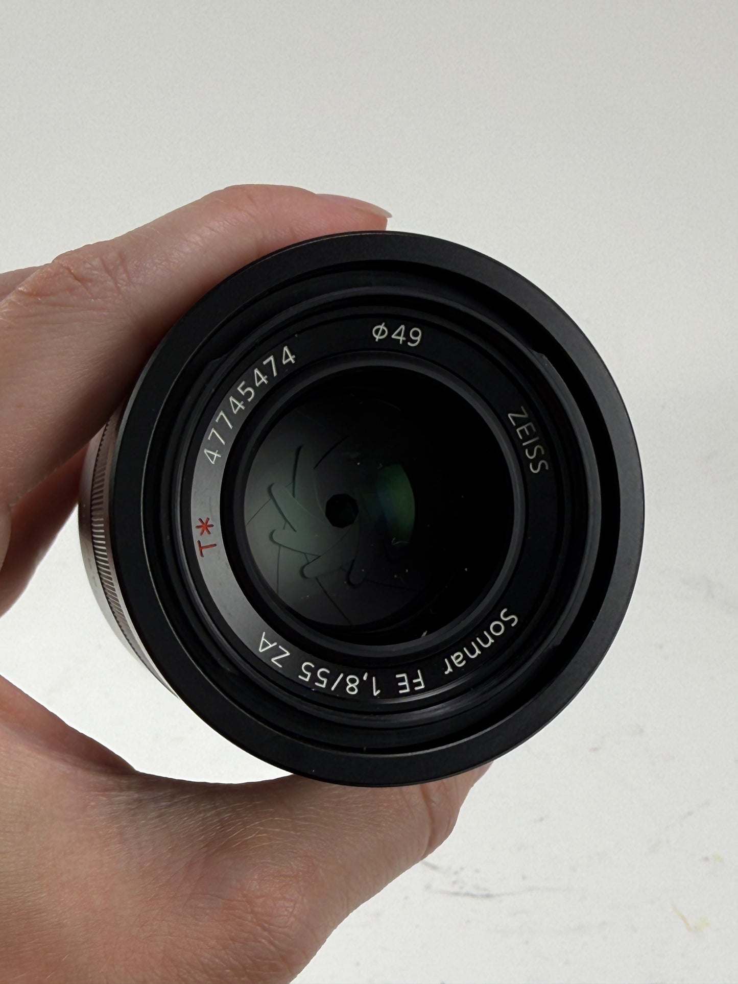 Sony 55mm F1.8 Sonnar T FE ZA Full Frame Prime Lens - Black SEL55F18Z
