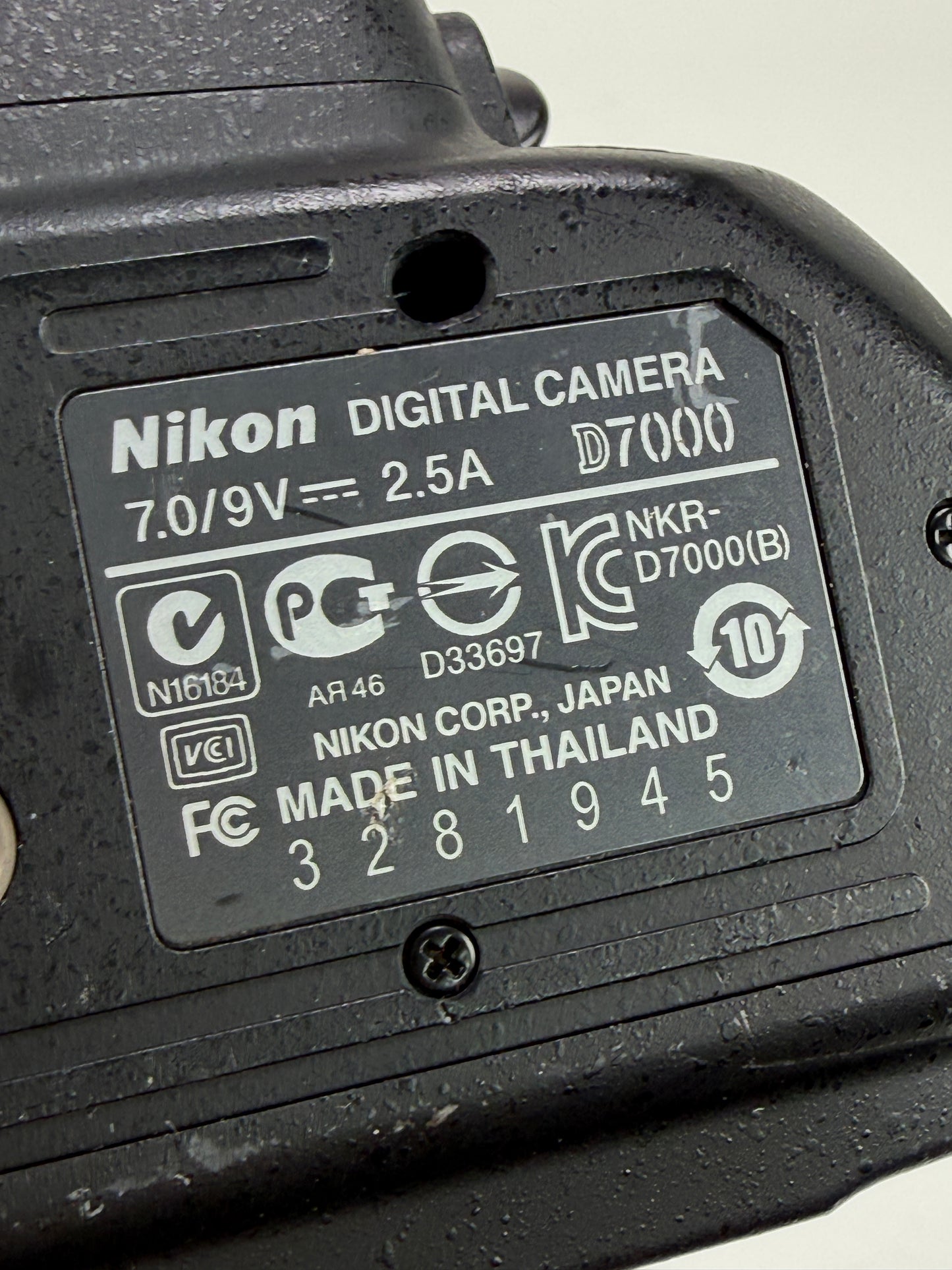 Nikon D7000 Digital SLR Camera Body black