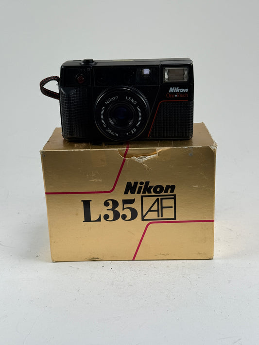Nikon One Touch / L35AF2 35mm f/2.8 Point & Shoot Film Camera