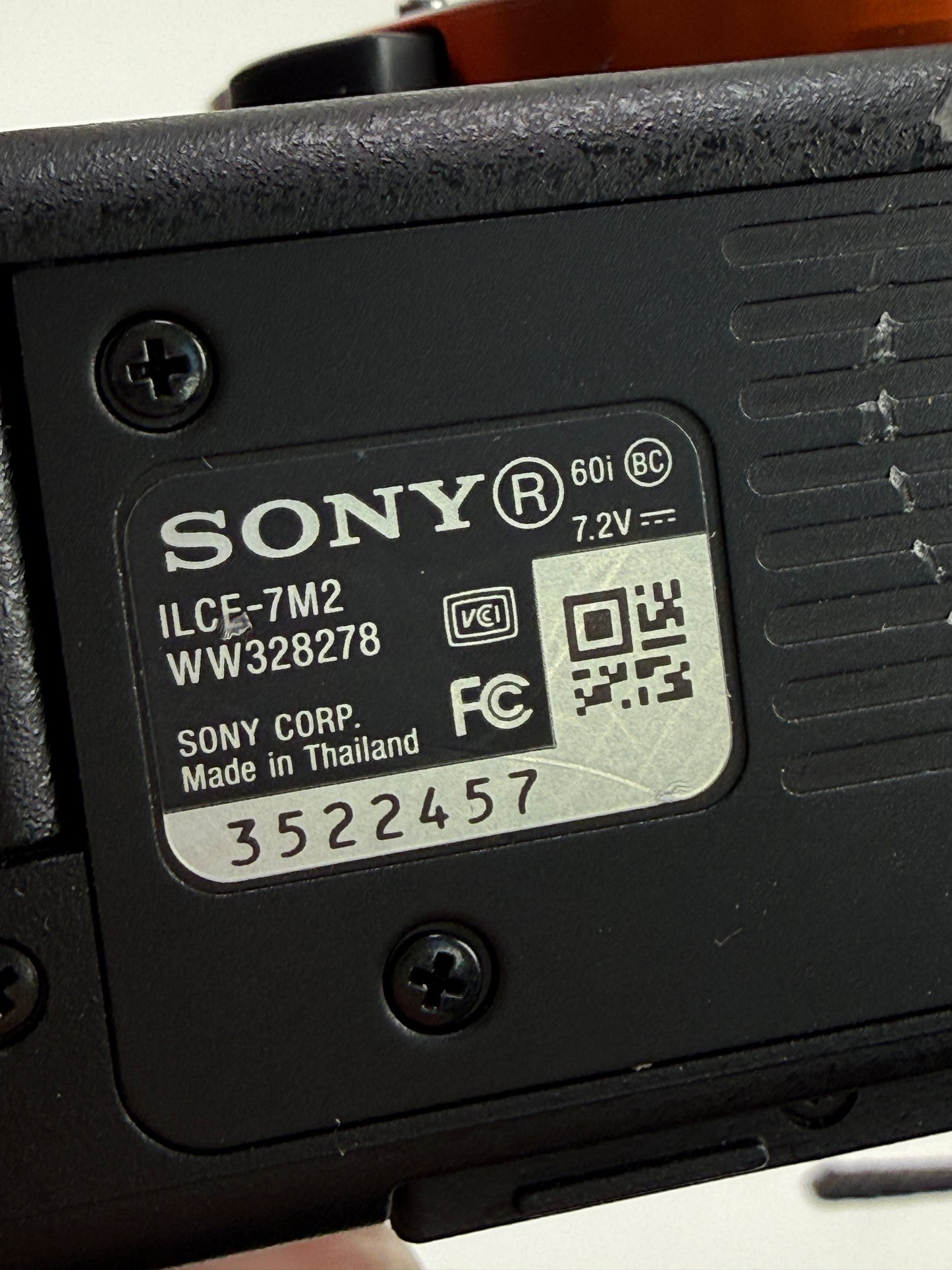 Sony Alpha A7 II/A7II 24.3MP Digital Camera - Body Only