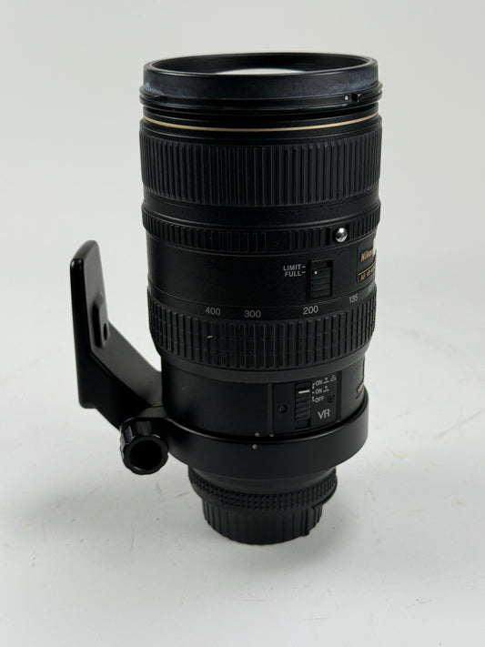 Nikon Nikkor AF 80-400mm f4.5-5.6 D ED VR Lens