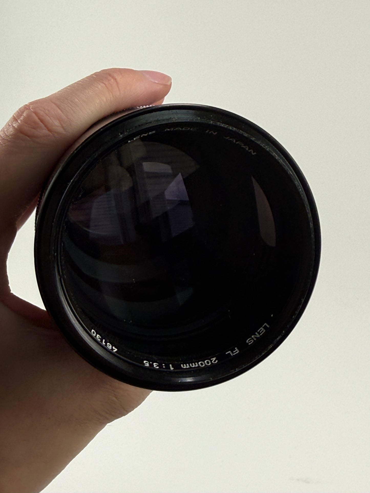 Canon FL 200mm f3.5 Lens manual focus