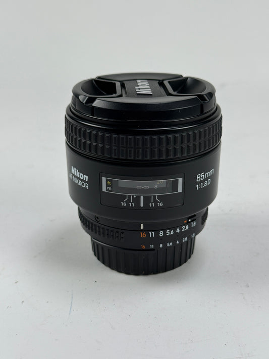 Nikon AF Nikkor 85mm f1.8 D Lens