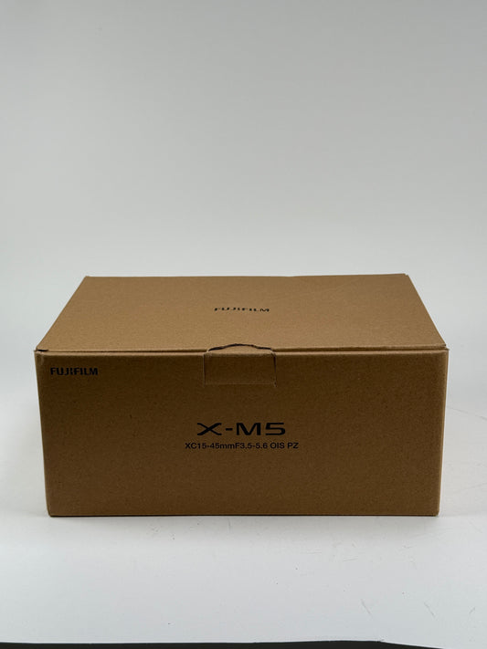 Fujifilm Fuji X-M5 Silver + XC 15-45mm Lens Kit