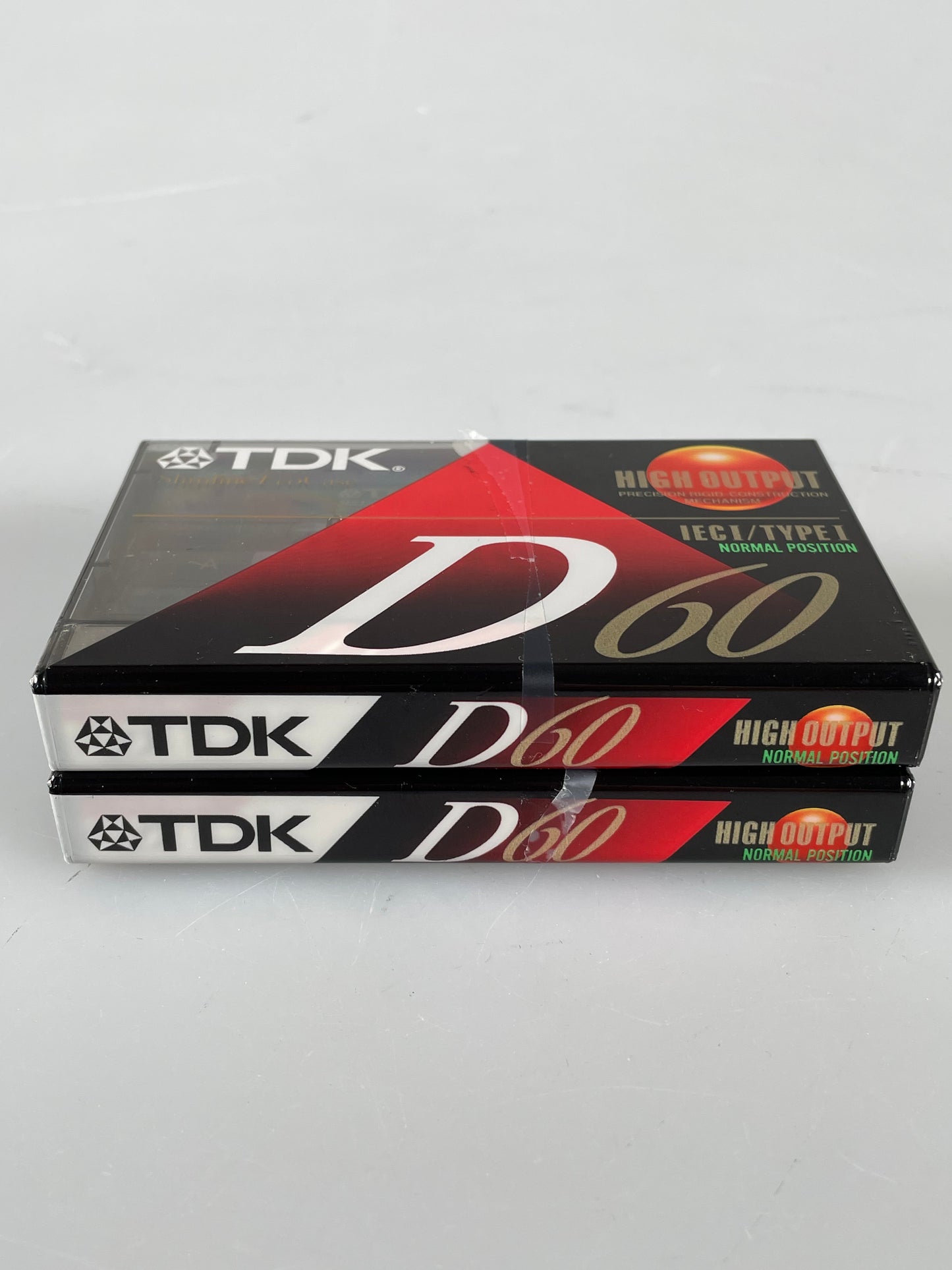 TDK D60 Type I Blank Audio Cassette Tape