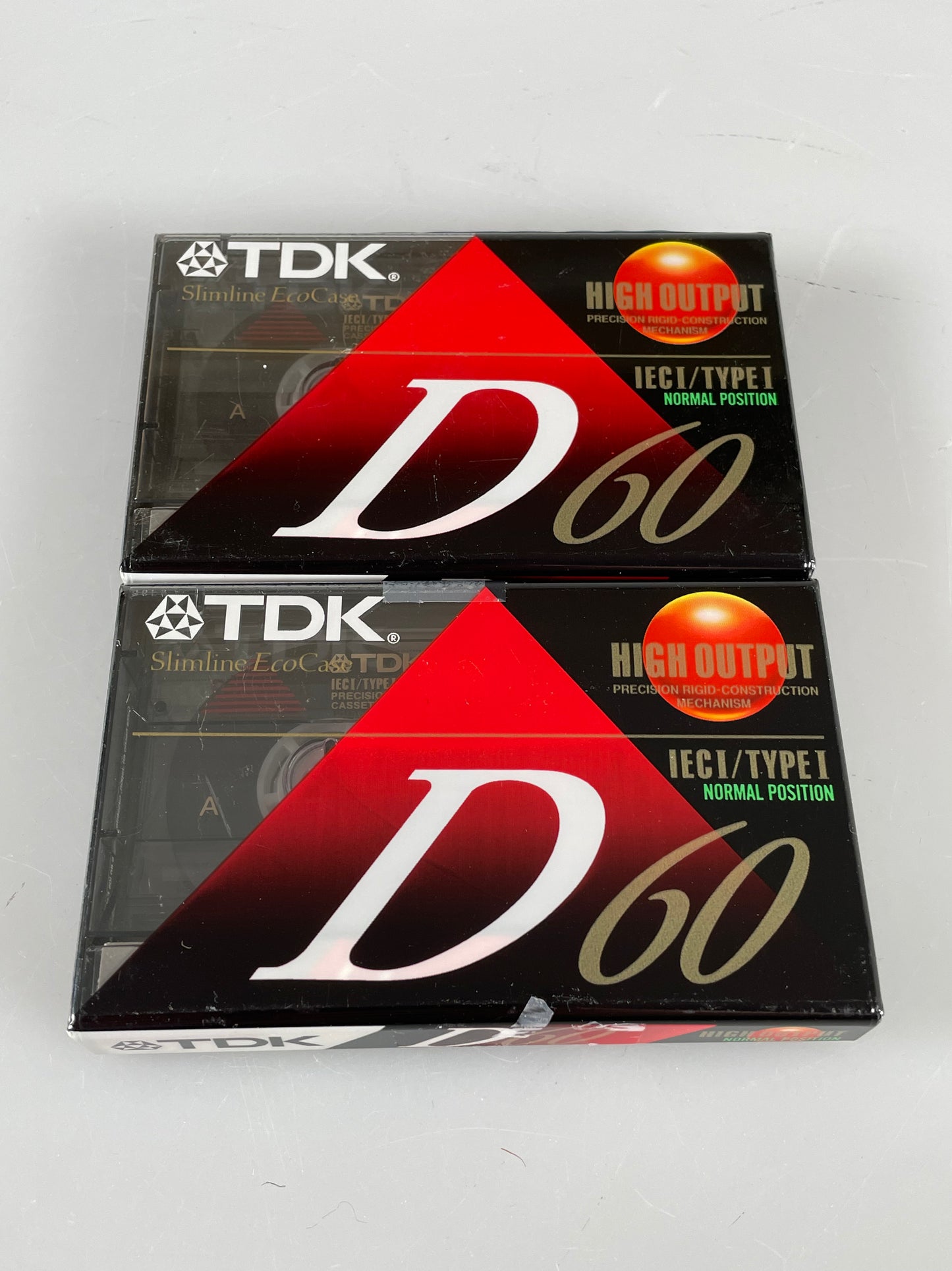 TDK D60 Type I Blank Audio Cassette Tape