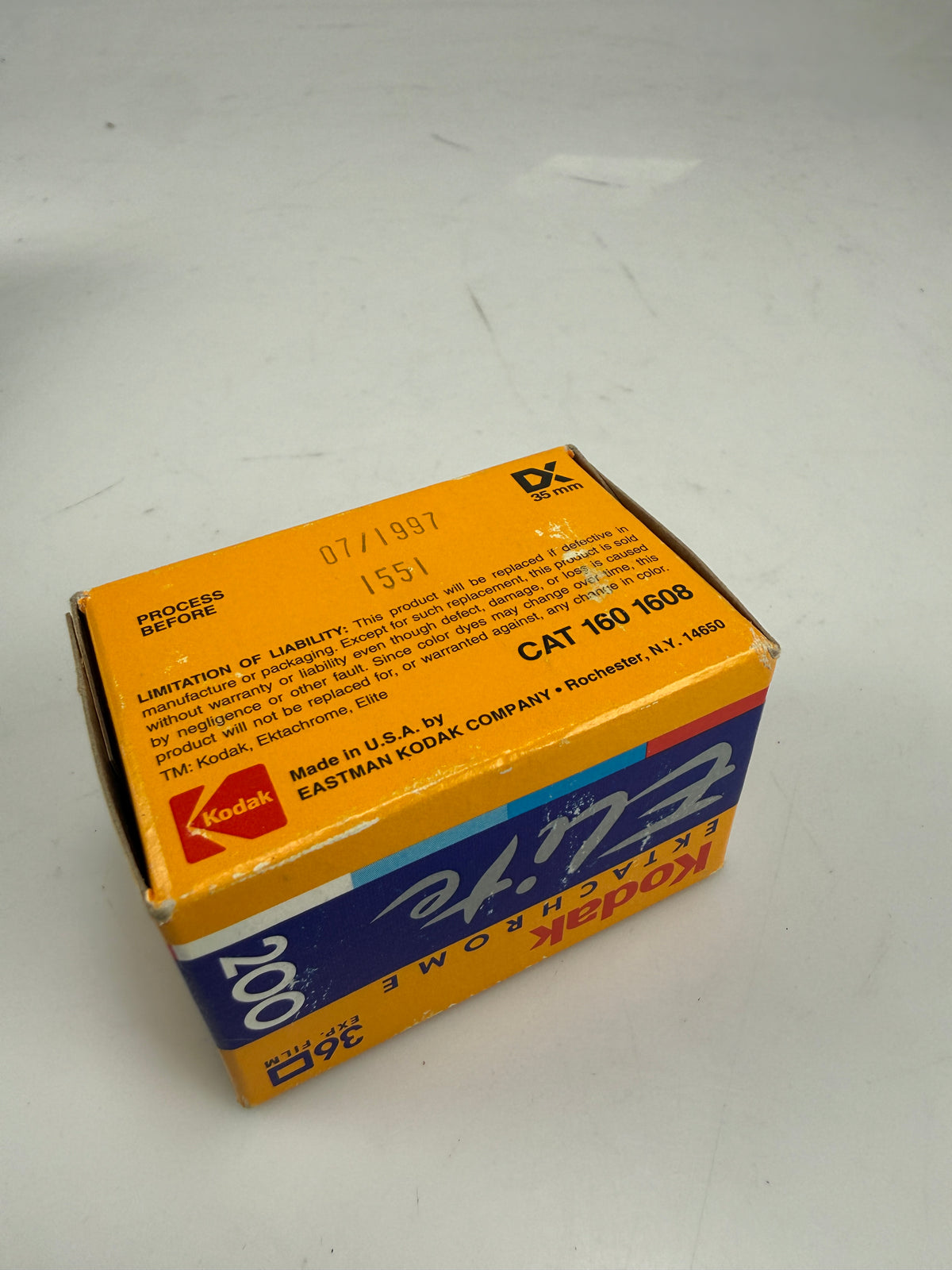 Kodak Professional Elite Chrome 200 35mm 36 exposure film roll