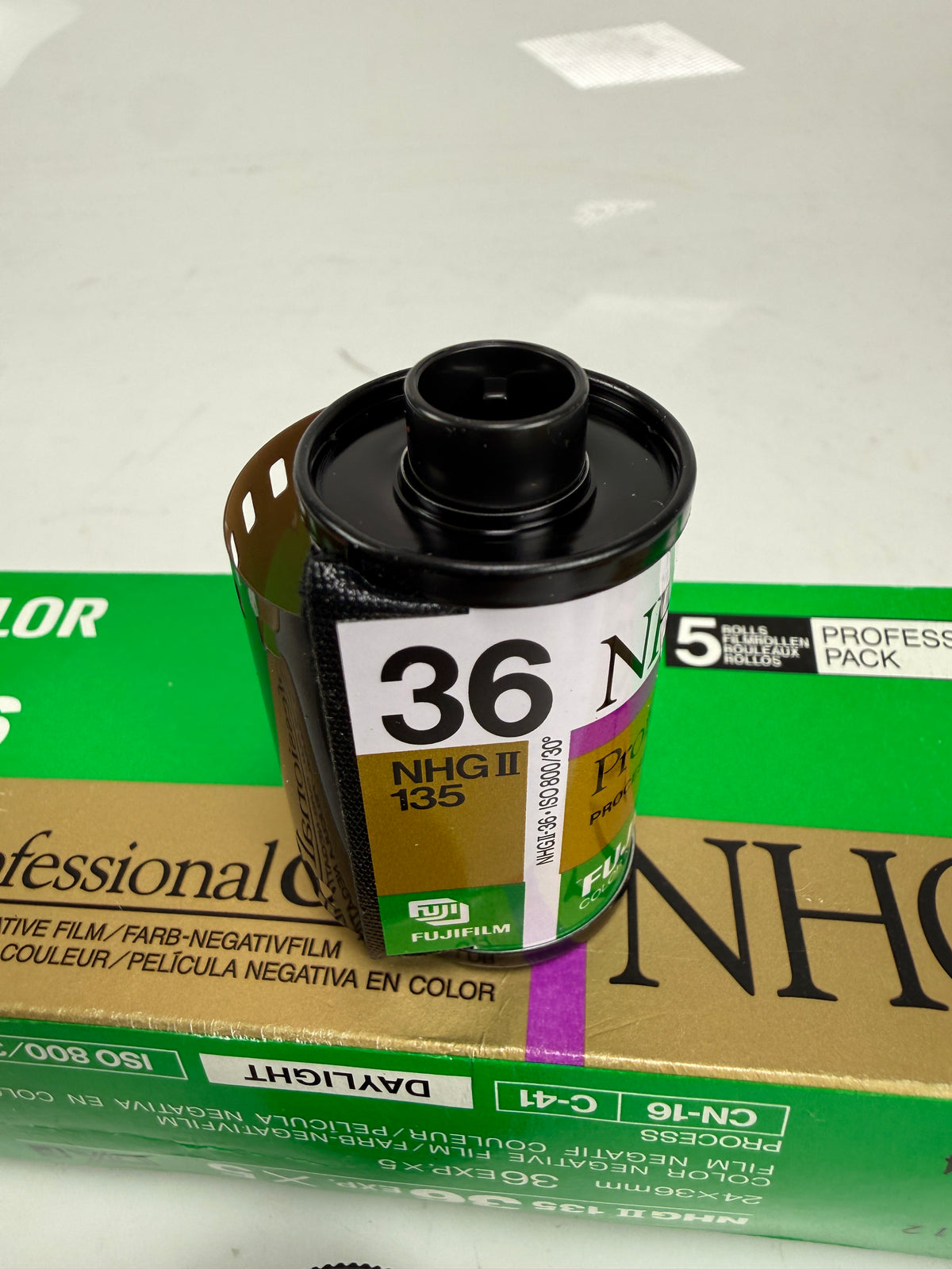 Fuji / Fujifilm NGH II 800 35mm roll Color Negative Film