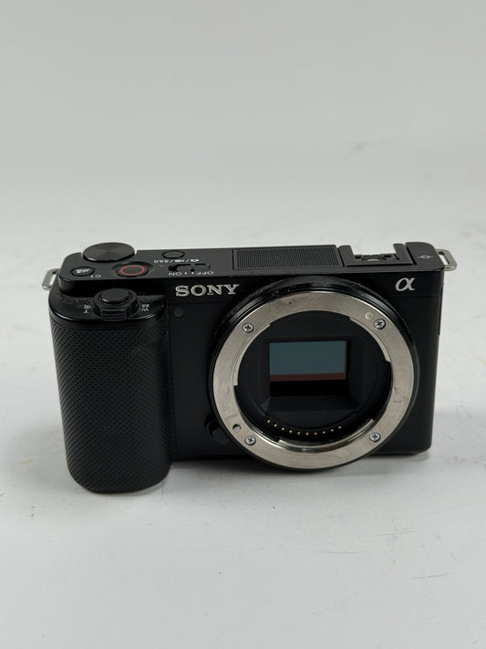 Sony ZV-E10 Mirrorless 24.2MP 4K Digital Camera Body - Black