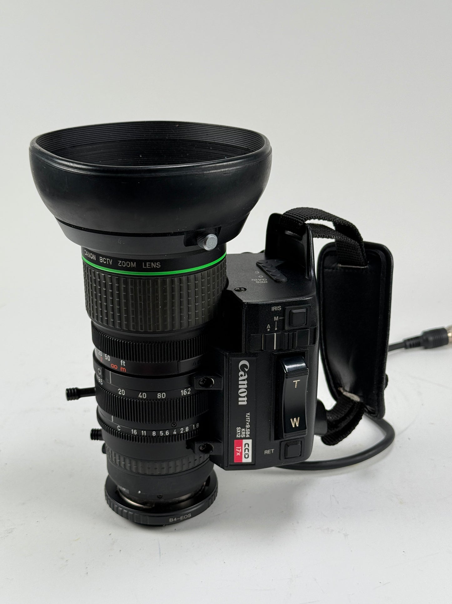 Canon YJ17x9.5B4 KRS PX12 17x CCD BCTV Professional Broadcast Zoom Lens