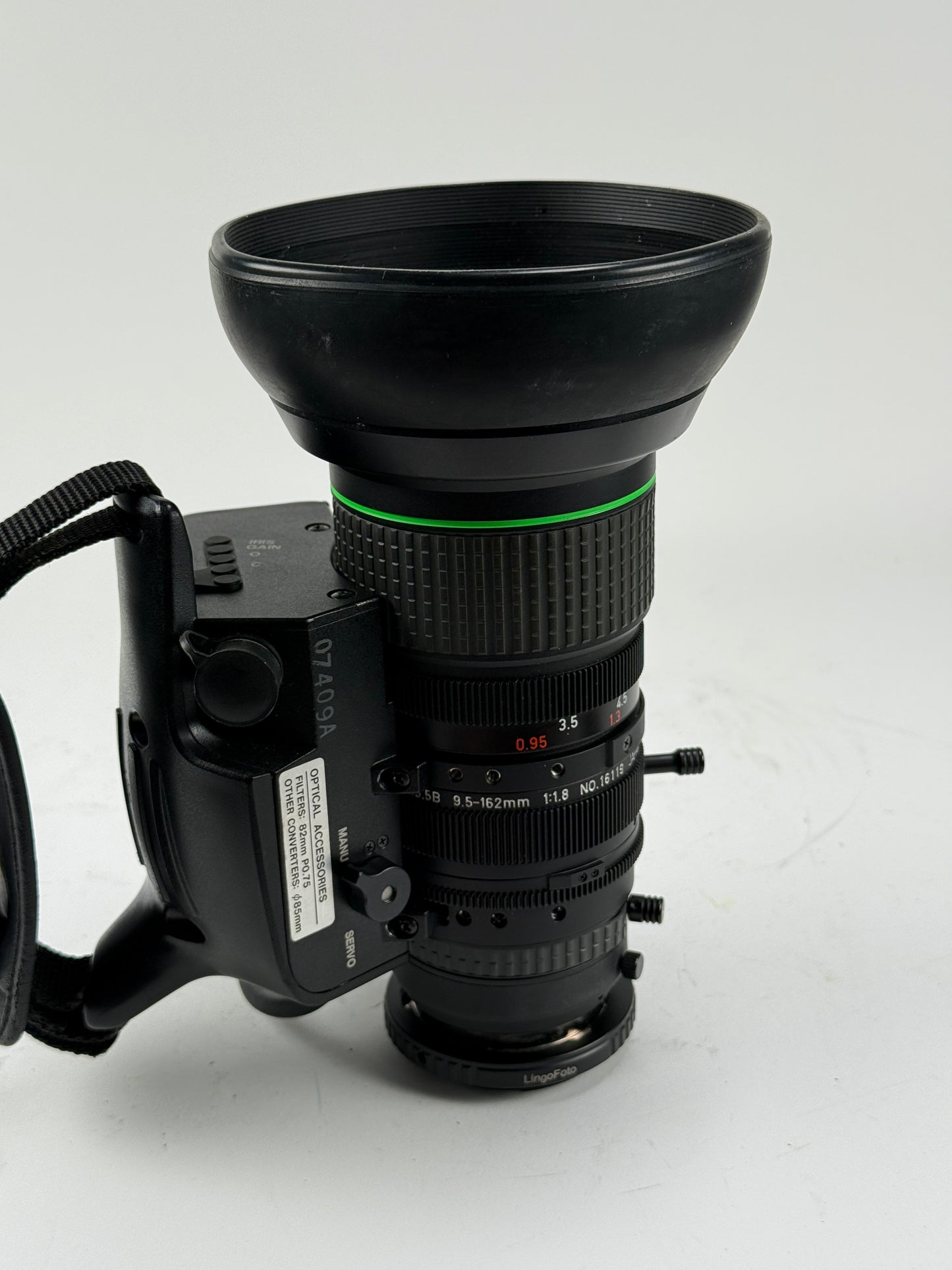 Canon YJ17x9.5B4 KRS PX12 17x CCD BCTV Professional Broadcast Zoom Lens