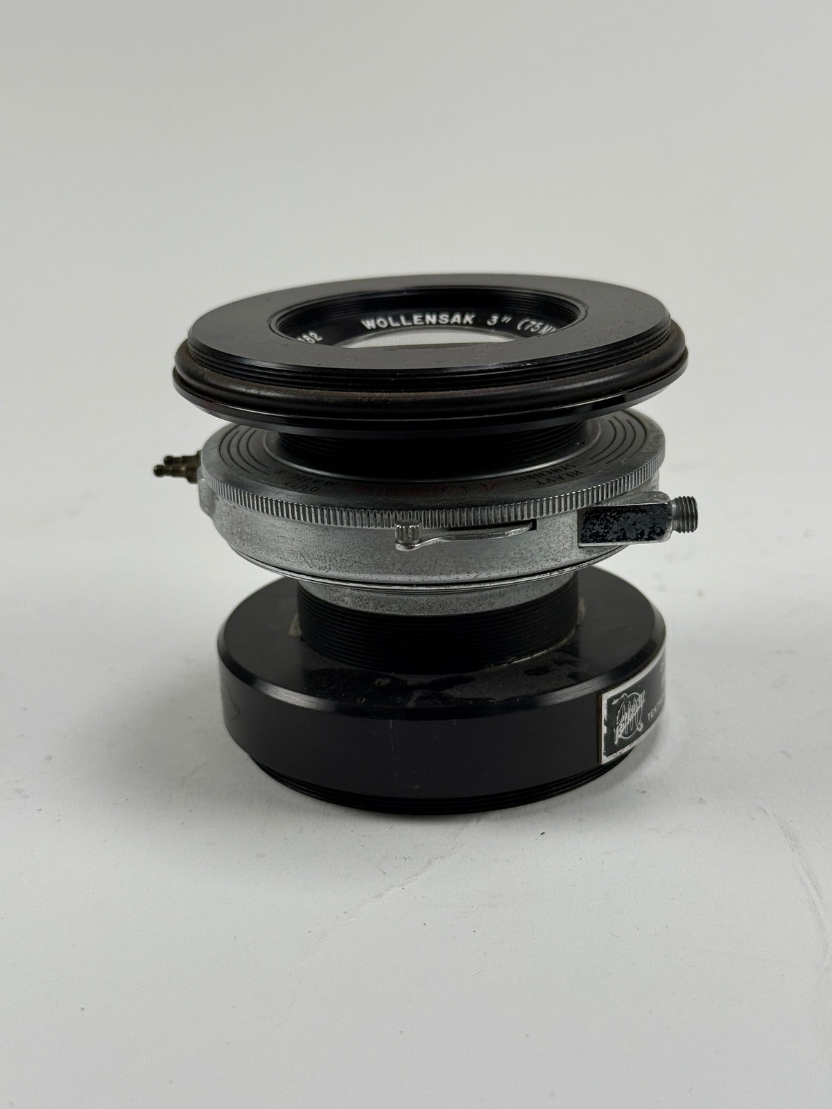 Wollensak Oscillo Raptar 0.9X 3 inch 75mm f1.9