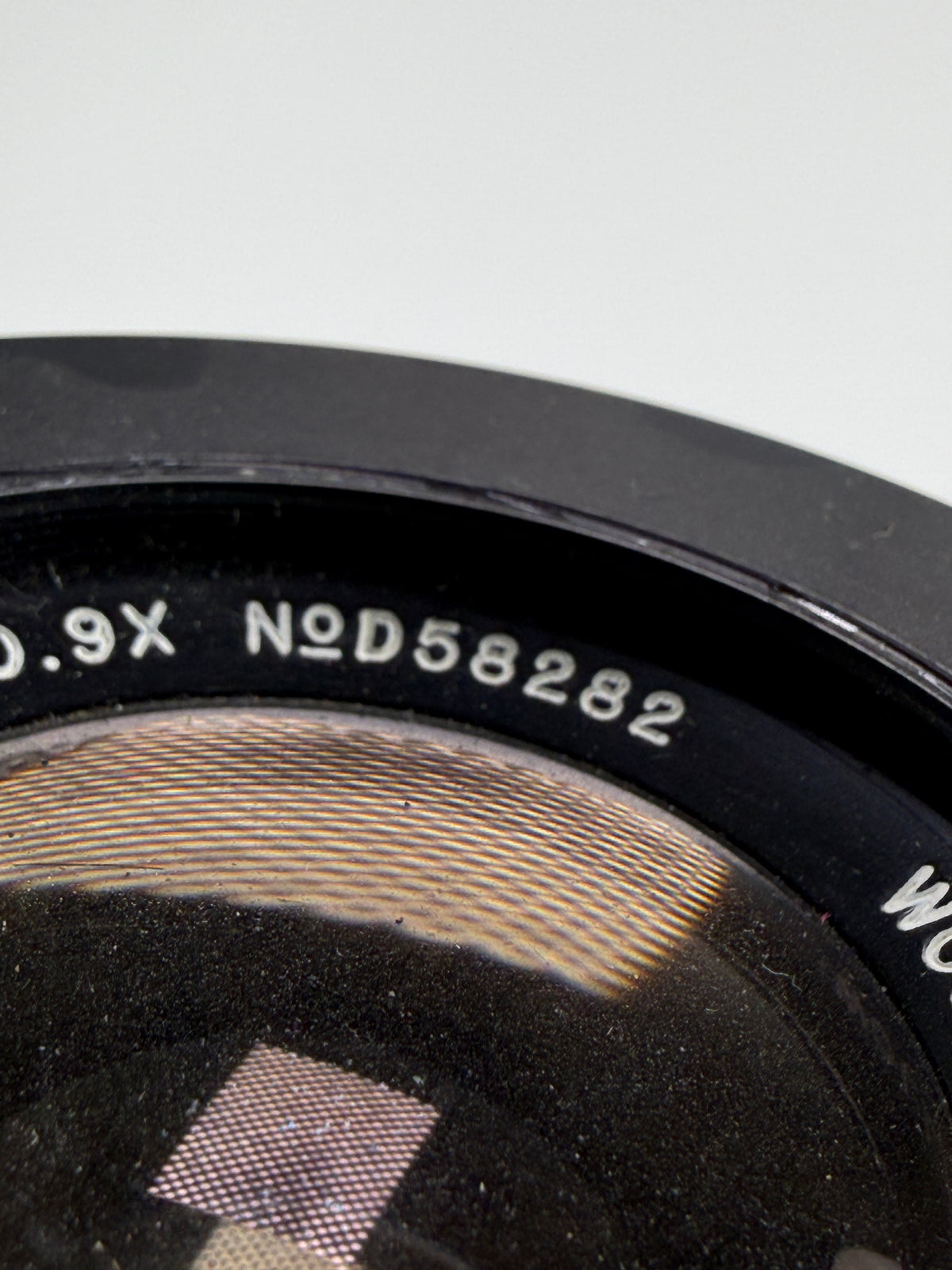 Wollensak Oscillo Raptar 0.9X 3 inch 75mm f1.9