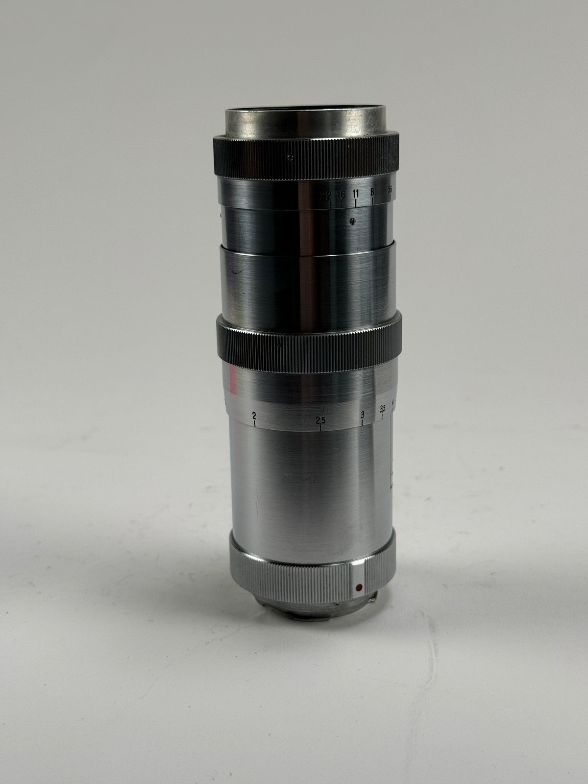 Carl Zeiss Jena Triotar 13.5cm f4 Chrome Lens Exakta Mount