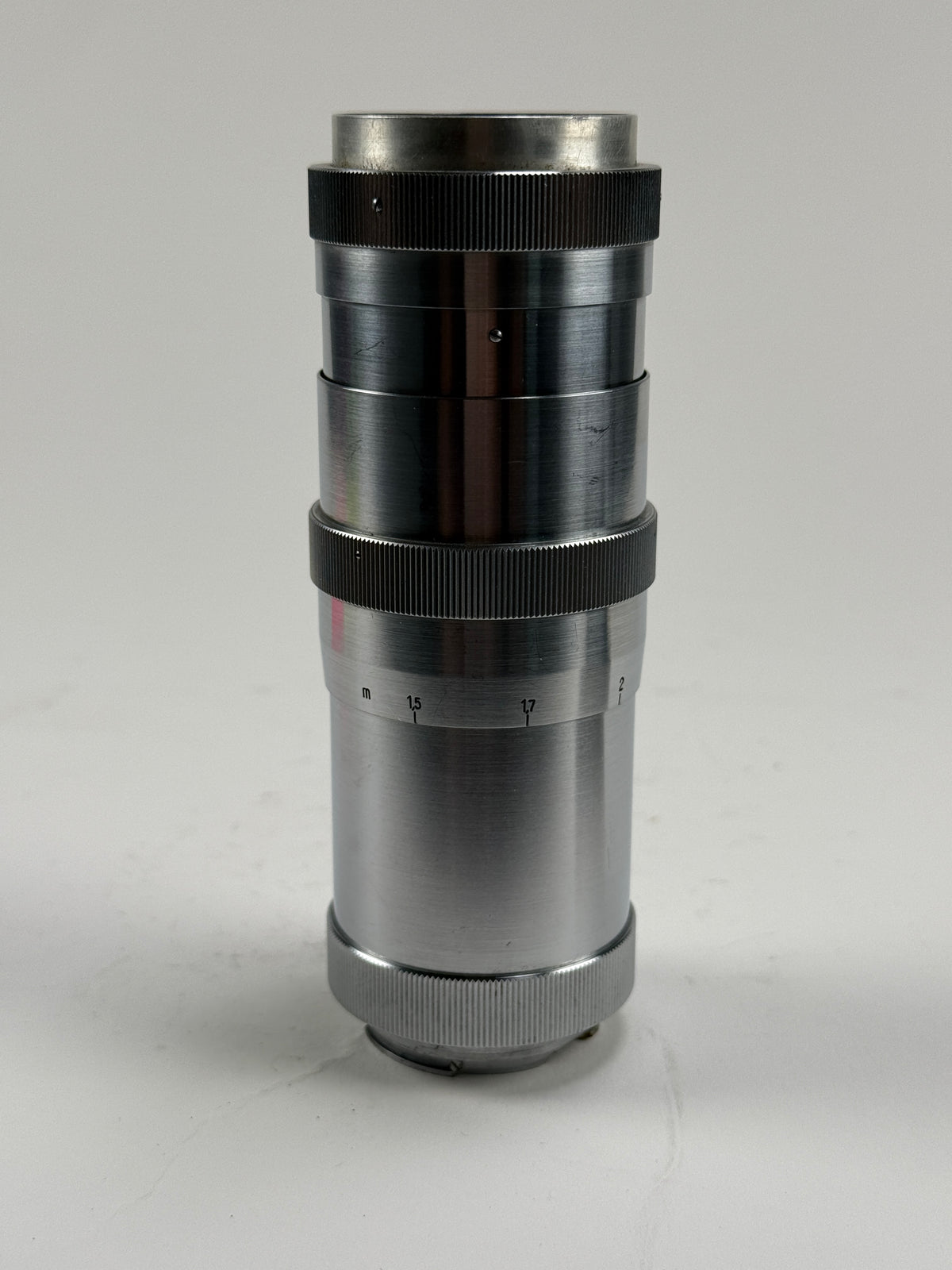 Carl Zeiss Jena Triotar 13.5cm f4 Chrome Lens Exakta Mount