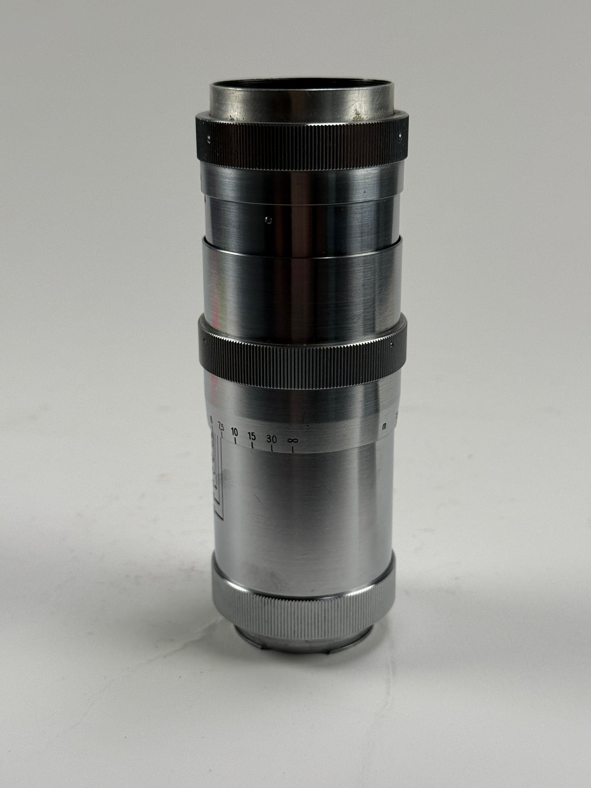Carl Zeiss Jena Triotar 13.5cm f4 Chrome Lens Exakta Mount