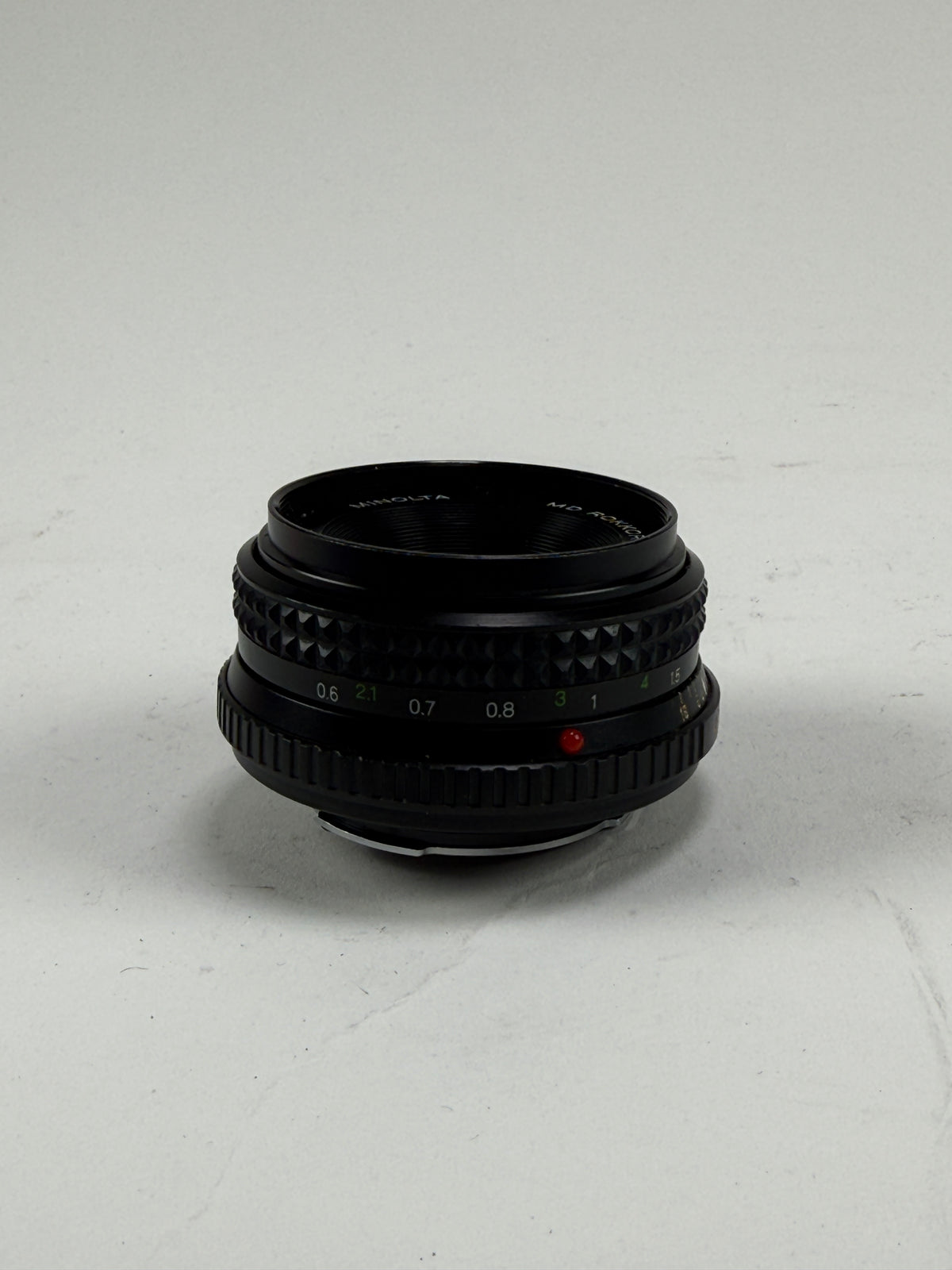 Minolta MD Rokkor-X 45mm f2 Prime lens