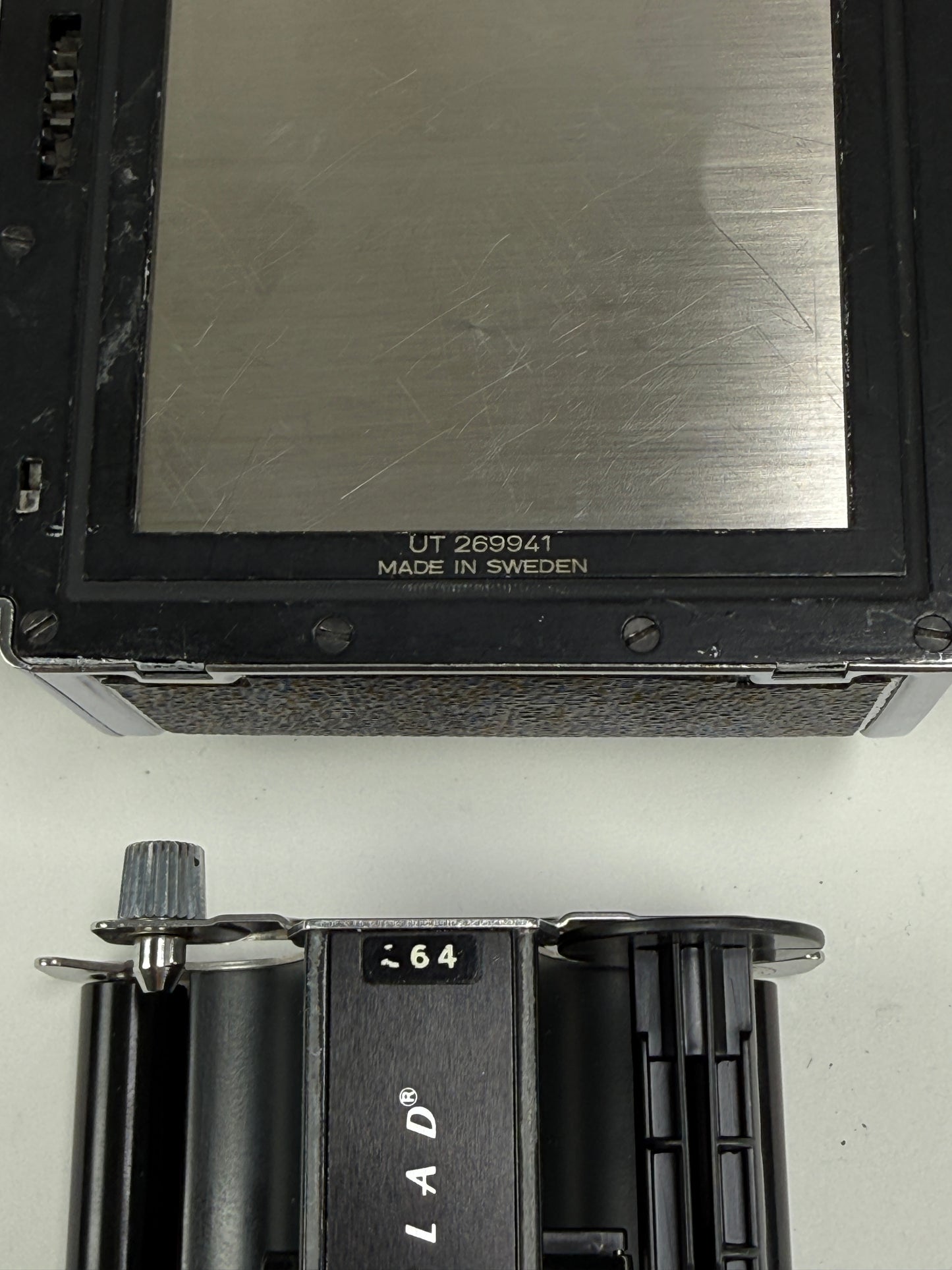 Hasselblad A24 chrome 6x6 220 Film Back Magazine Holder