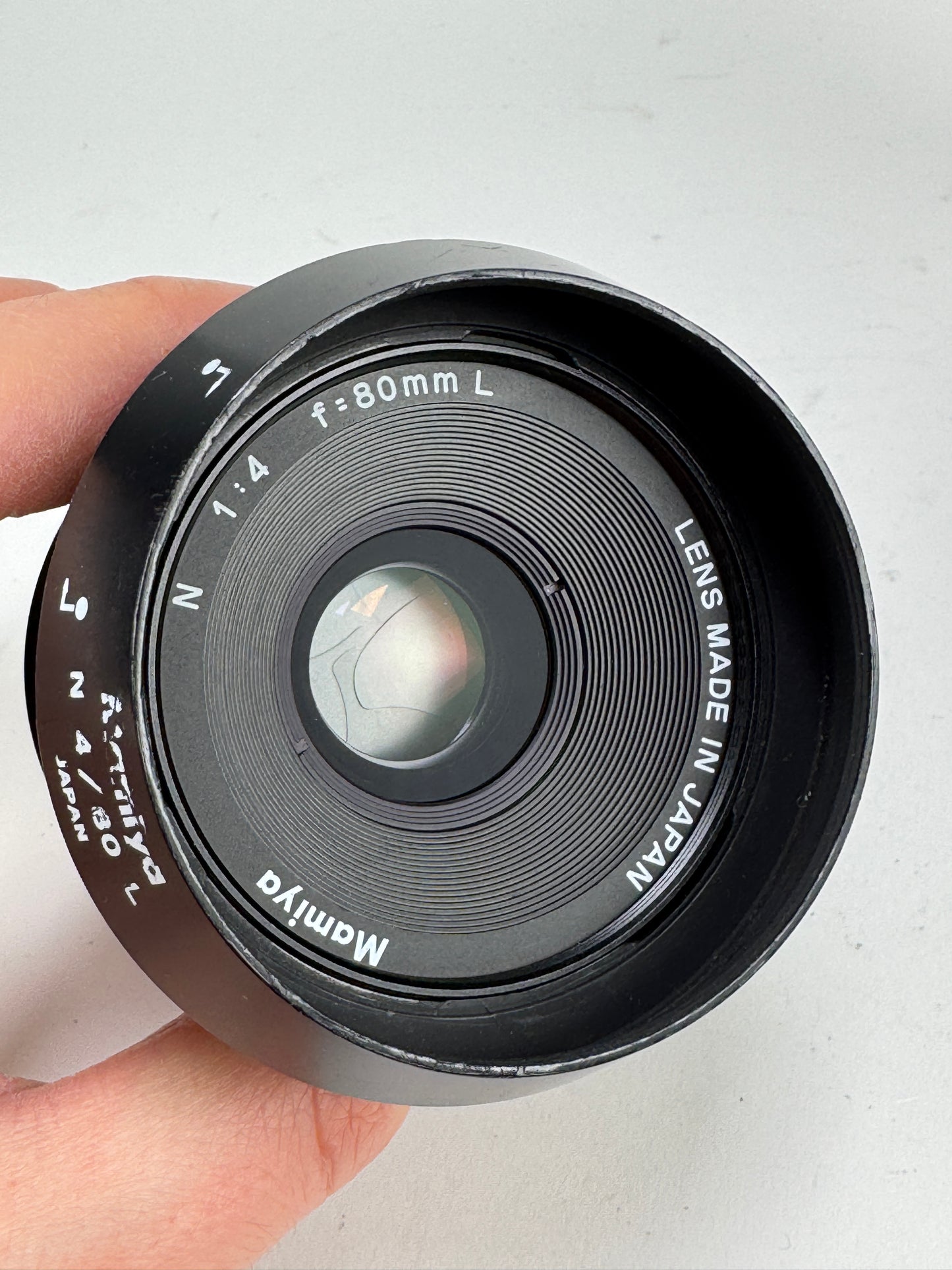 Mamiya 7 II Medium Format Rangefinder N 80mm F4 L Lens